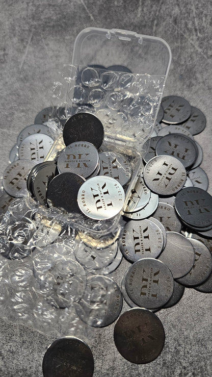 Engraved Stainless Steel Tokens